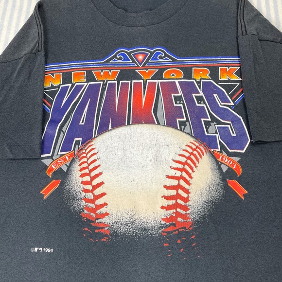 Vintage 1994 New York Yankees short sleeve tee shirt - Picture 3 of 6